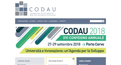 Desktop Screenshot of codau.it